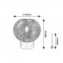 RABALUX Monet 74017 E27 40 W Stona lampa - slika 2