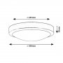 RABALUX Klementine 75008 E27 2 x 40 W Plafonjera - slika 2