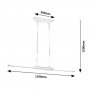 RABALUX Tamur 72084 LED 26 W Visilica - slika 3