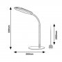 RABALUX 74008 Adelmo LED 10 W Stona lampa - slika 2