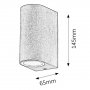 RABALUX Chile 8019 GU10 Zidna lampa - slika 2