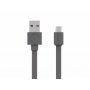 ALLOCACOC 10452GY/USBMBC kabl za punjač USB A (muški) na micro USB B (muški) 1.5m sivi - slika 1