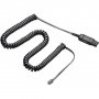 Poly U10P QD/RJ11 Polaris Spiralni adapter kabl za brzu konekciju - slika 1