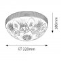 RABALUX Annabella 8638 E27 Plafonjera - slika 2