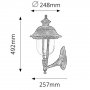 RABALUX New York 8697 E27 Zidna lampa - slika 2