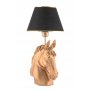 OPVIQ Stona lampa Horse Black Gold - slika 1
