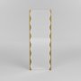 HANAH HOME Ogledalo Melodia Gold - slika 1
