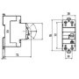 GEWISS FID AC Sklopka GWD4022, 40A bela - slika 2