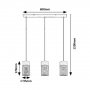 RABALUX Callum 72041 E27 25 W Visilica - slika 3