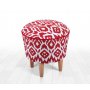 Atelier del Sofa Tabure Cor Red White - slika 2