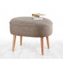 Atelier del Sofa Tabure Timoon Coffee - slika 1