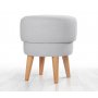 Atelier del Sofa Tabure Veccio Light Grey - slika 1