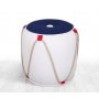 Atelier del Sofa Tabure Fora v3 Blue White - slika 1