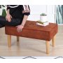 Atelier del Sofa Tabure Square Orange - slika 3