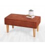 Atelier del Sofa Tabure Square Orange - slika 1