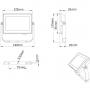 PHILIPS Projectline floodlight 20W 3000K, 911401862384 (18864) - slika 3