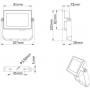 PHILIPS Projectline floodlight 10W 3000K, 911401862284 (18796) - slika 3