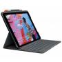 LOGITECH Slim Folio keyboard case for iPad (7th, 8th, & 9th gen) - Graphite - UK (920-009480) - slika 1