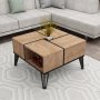 HANAH HOME Sto za dnevnu sobu Nirvana Atlantic Pine - slika 3