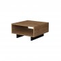 HANAH HOME Sto za dnevnu sobu Hola Oak Anthracite - slika 1