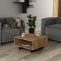 HANAH HOME Sto za dnevnu sobu Hola Oak Anthracite - slika 2