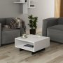 HANAH HOME Sto za dnevnu sobu Hola White Anthracite - slika 2