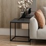 HANAH HOME Sto za dnevnu sobu Basak Anthracite - slika 4