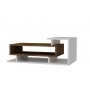 HANAH HOME Sto za dnevnu sobu Spring White Walnut - slika 1