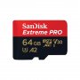 SANDISK 64GB Extreme Pro (SDSQXCU-064G-GN6MA) memorijska kartica microSDXC class 10+adapter - slika 1