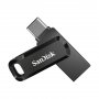 SANDISK 64GB Dual Drive Go (SDDDC3-064G-G46) USB flash memorija crni - slika 1