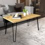 HANAH HOME Sto za dnevnu sobu Esca Oak - slika 3