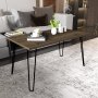 HANAH HOME Sto za dnevnu sobu Esca Walnut - slika 4
