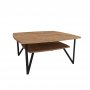 HANAH HOME Sto za dnevnu sobu Asens 90 Atlantic Pine - slika 1