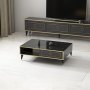 HANAH HOME Sto za dnevnu sobu Vals Black Gold - slika 2