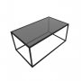HANAH HOME Sto za dnevnu sobu Lizbon Smoked Glass - slika 5