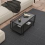 HANAH HOME Sto za dnevnu sobu Espa Smoked Black - slika 2