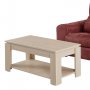 HANAH HOME Sto za dnevnu sobu Shelf Light Oak - slika 3