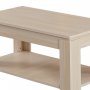HANAH HOME Sto za dnevnu sobu Shelf Light Oak - slika 4