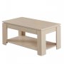 HANAH HOME Sto za dnevnu sobu Shelf Light Oak - slika 1