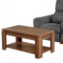 HANAH HOME Sto za dnevnu sobu Shelf Walnut - slika 3