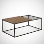 HANAH HOME Sto za dnevnu sobu Zinus Caucasian Oak - slika 5
