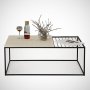 HANAH HOME Sto za dnevnu sobu Zinus Oak - slika 3