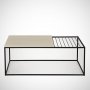 HANAH HOME Sto za dnevnu sobu Zinus Oak - slika 1