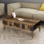 HANAH HOME Sto za dnevnu sobu Madrid Anthracite - slika 4