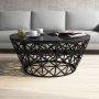 HANAH HOME Sto za dnevnu sobu Stil Black Marble - slika 2
