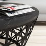 HANAH HOME Sto za dnevnu sobu Stil Black Marble - slika 3