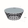 HANAH HOME Sto za dnevnu sobu Stil Black Marble - slika 4