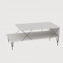 HANAH HOME Sto za dnevnu sobu Loire White - slika 1