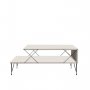 HANAH HOME Sto za dnevnu sobu Loire White - slika 4