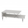 HANAH HOME Sto za dnevnu sobu Loire White - slika 5